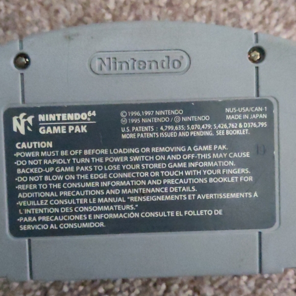 Nintendo 64 Video game - Picture 2 of 2